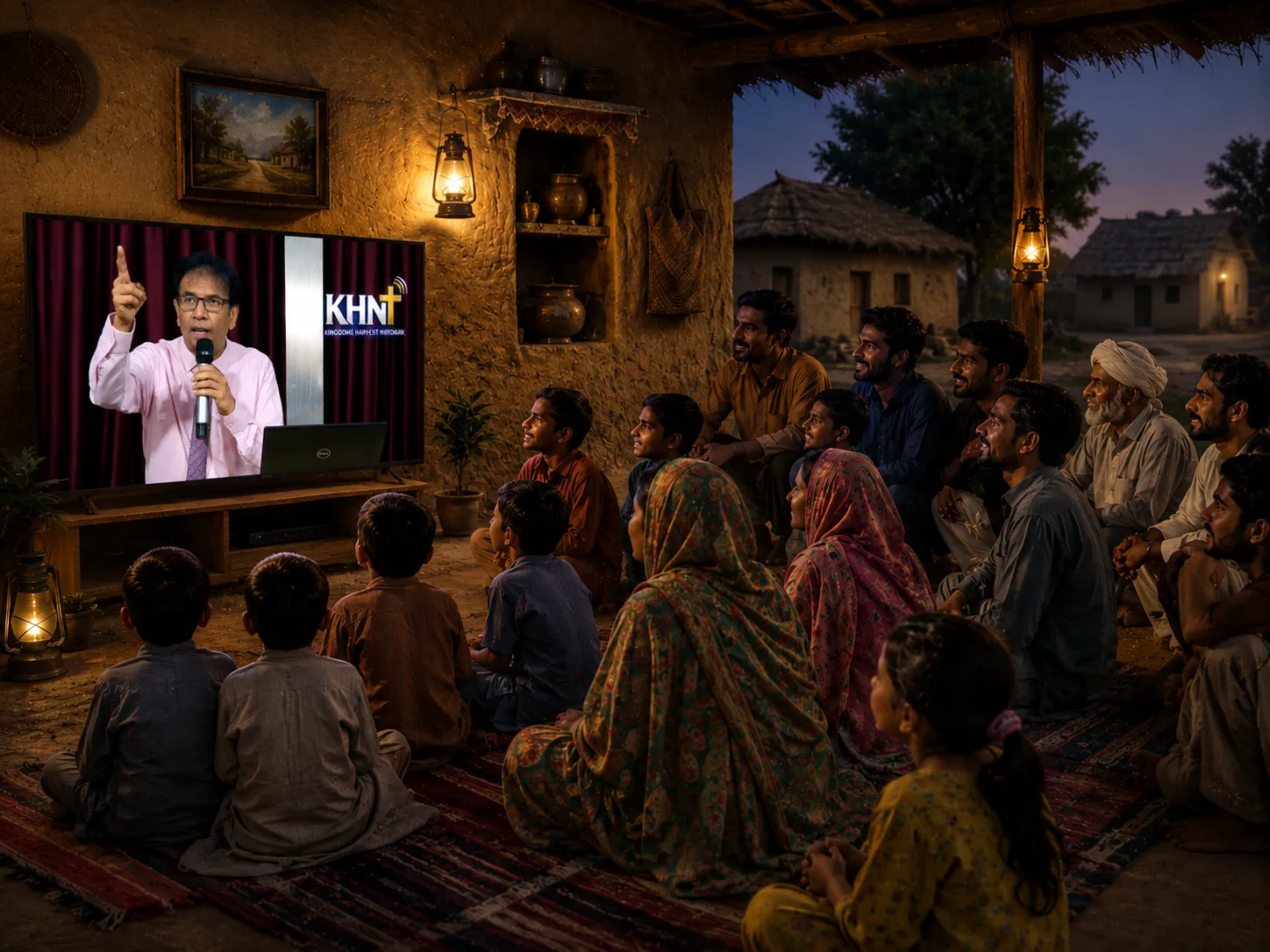 Obed Rauf preaching